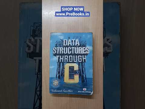 Data Structures Through C by Yashavant Kanetkar SHOP NOW: www.PreBooks.in #viral #shorts #prebooks