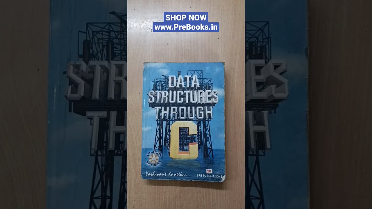 Master Data Structures in C with Yashavant Kanetkar 📘 | Buy Now at PreBooks.in