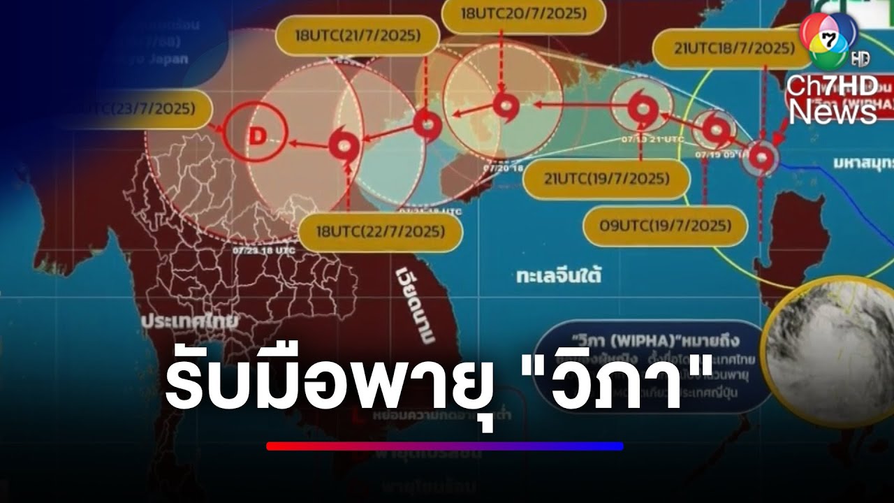 เตือนภัย! พายุ 'วิภา' ทำฝนตกหนักและคลื่นลมแรงในไทย 🌧️