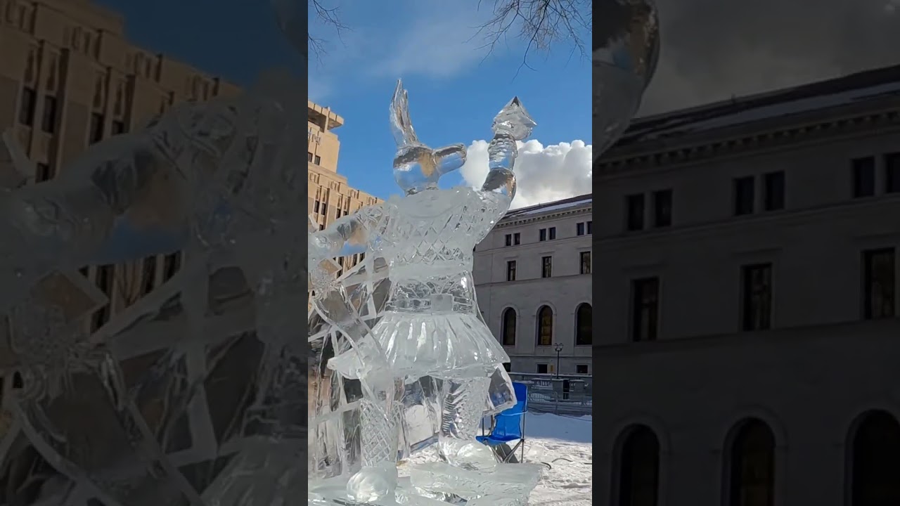 Stunning Ice Sculptures at the 2023 St. Paul Winter Carnival ❄️