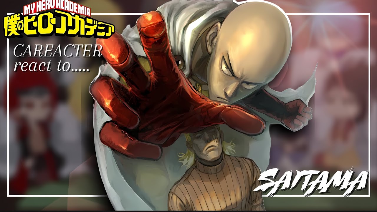 Students React to Saitama as New Teacher | Gacha ⚡