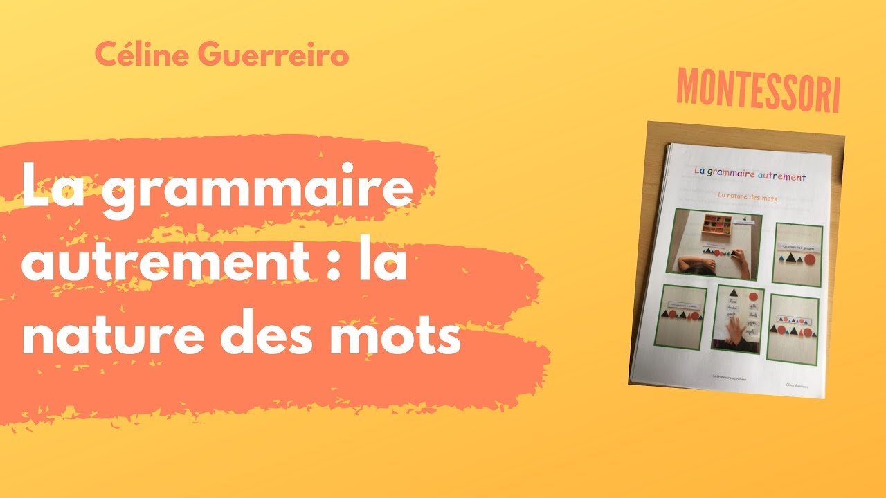 La nature des mots