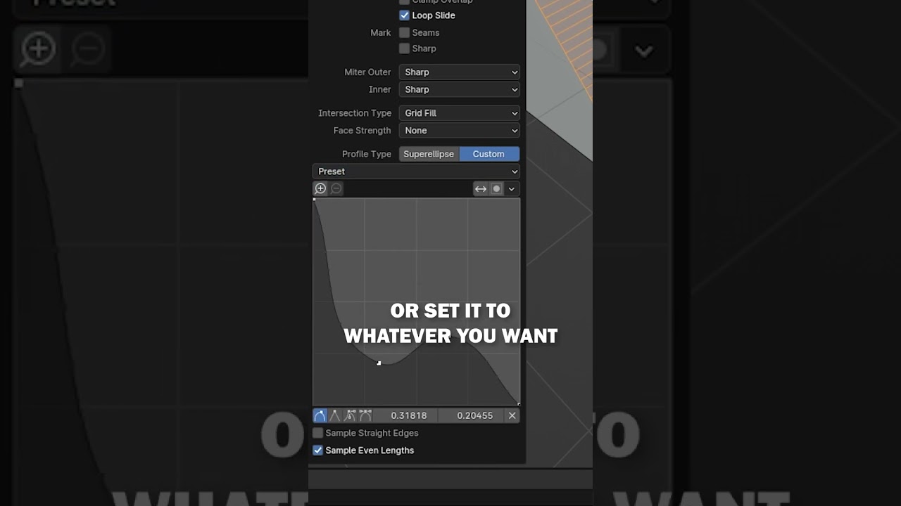 Creating Custom Bevels in Blender 3D ✨