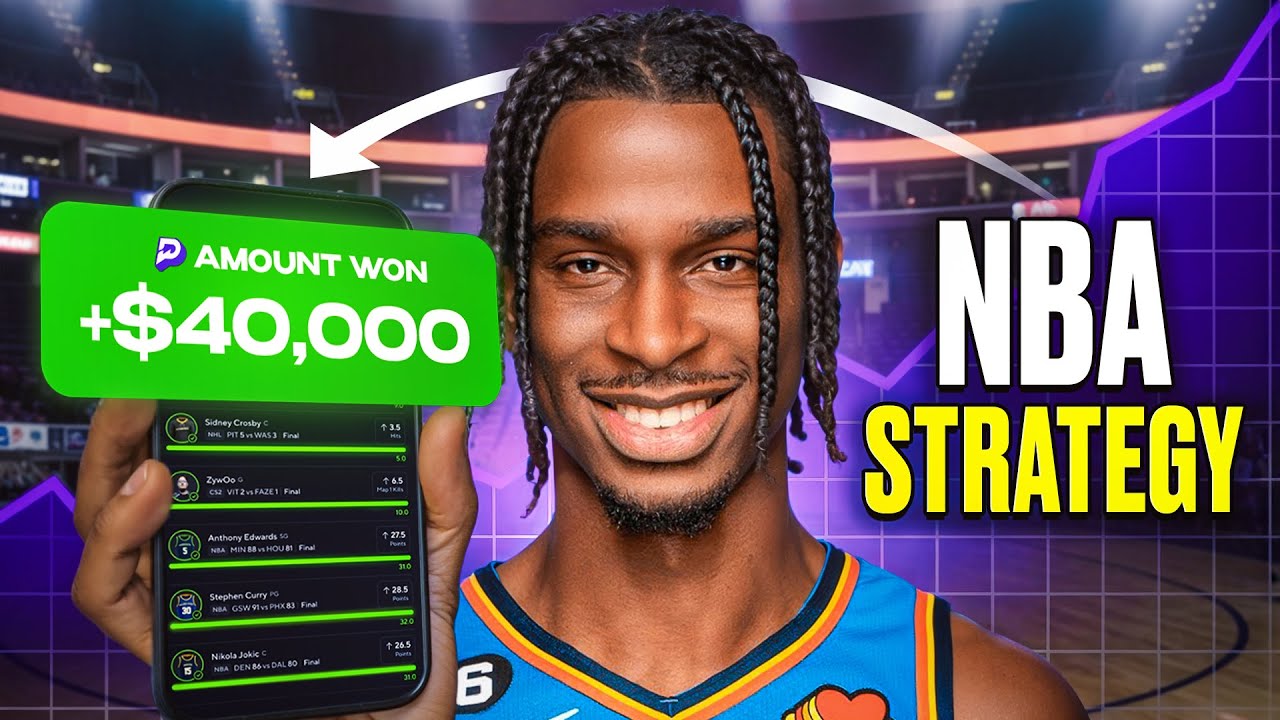 The ONLY NBA Sports Betting Guide You'll EVER NEED (PrizePicks Playoffs Strategy)