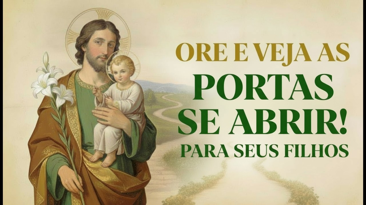 Oração de São José Dormindo para Portas Abertas 🙏