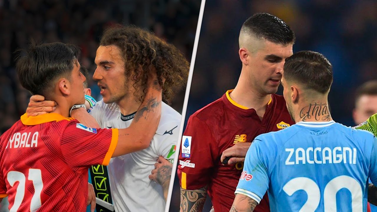 Lazio vs Roma: When Players Lose Control ⚽