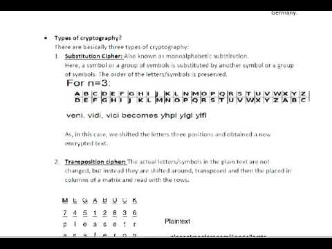 classic types of cryptography|network security|IT security |part-4