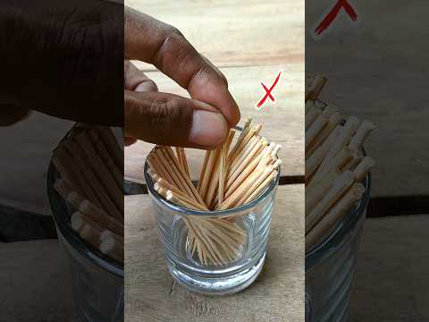 Genius idea for the Toothpick! #diy #creative