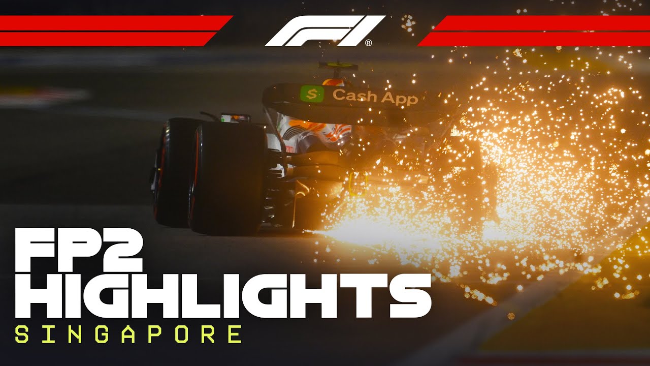 Singapore GP FP2 Highlights: Red Flags & Pit Lane Incident 🚥