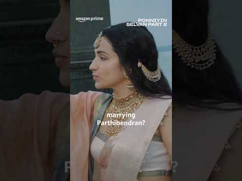 Karthi and Trisha's romance ❤️ | Ponniyin Selvan Part 2 | #primevideoindia