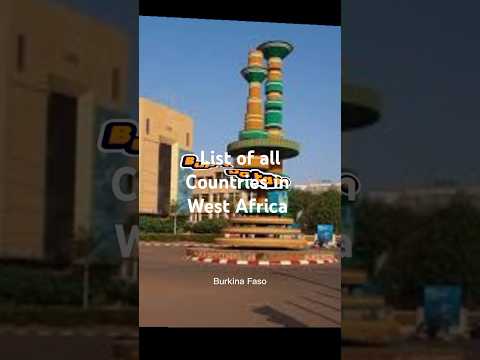 List of all Countries in West Africa #africa #westafrica #nowyouknow #facts #history #African