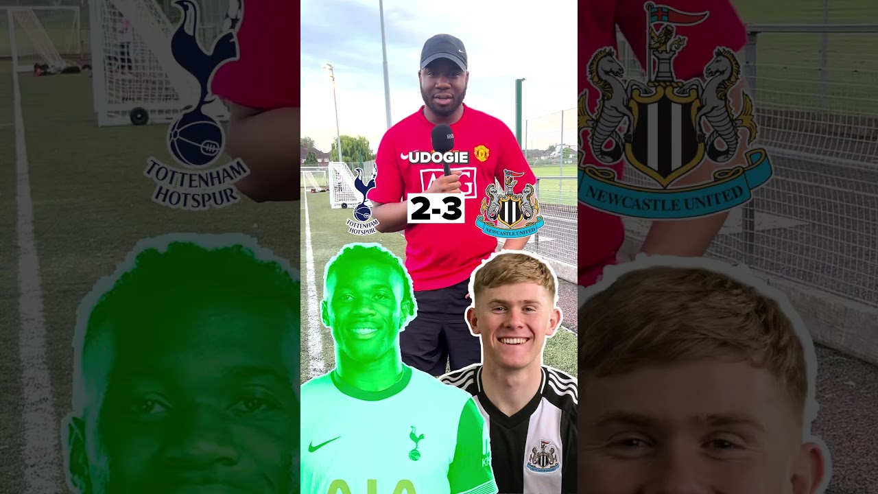 Tottenham vs Newcastle Player Clash ⚽️