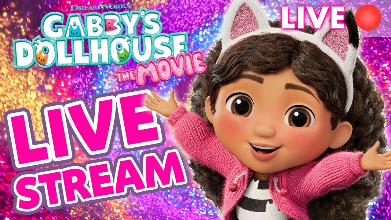 Gabby's Dollhouse: The Movie 🍿 24/7 Marathon – In Theaters September 27th!