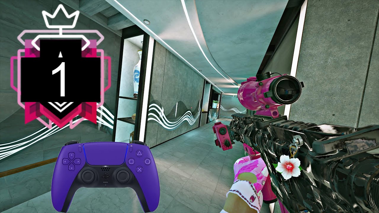 Rainbow Six Siege's Most Aggressive Controller Champ 🎮