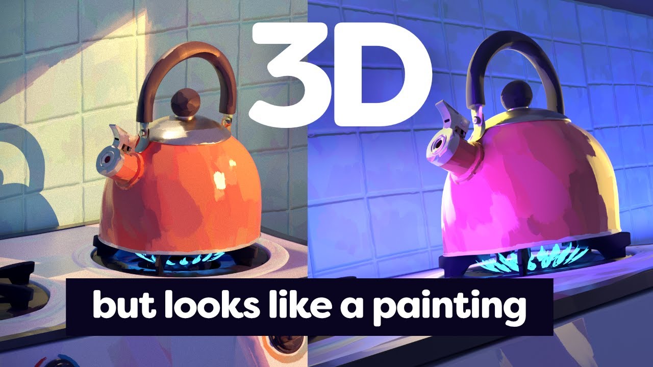 Create Painterly 3D Animations Made Easy 🎨