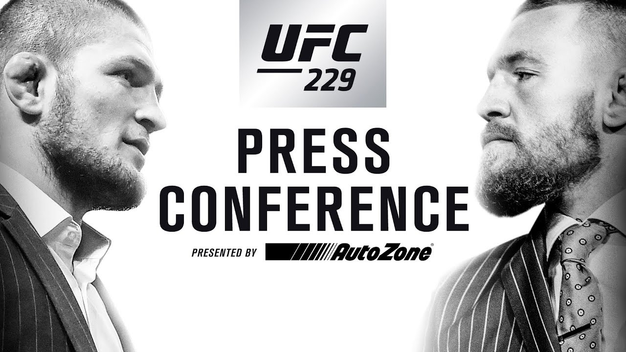 UFC 229 Face-Off: Khabib Nurmagomedov vs Conor McGregor Press Conference 🔥