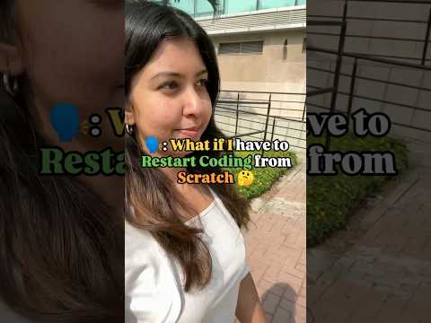 Restart coding from scratch…