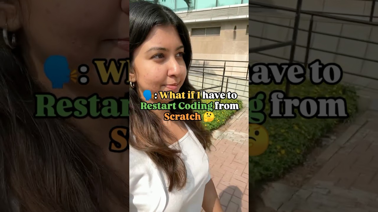 What If You Restarted Coding from Scratch? Here's My Step-by-Step Plan ๐