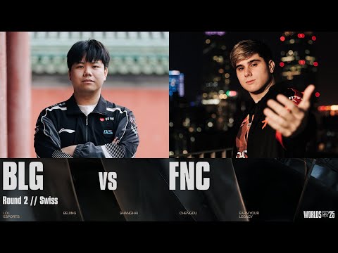 BLG vs FNC | WORLDS 2025 | Swiss Stage | Game 01 | Bilibili Gaming vs Fnatic