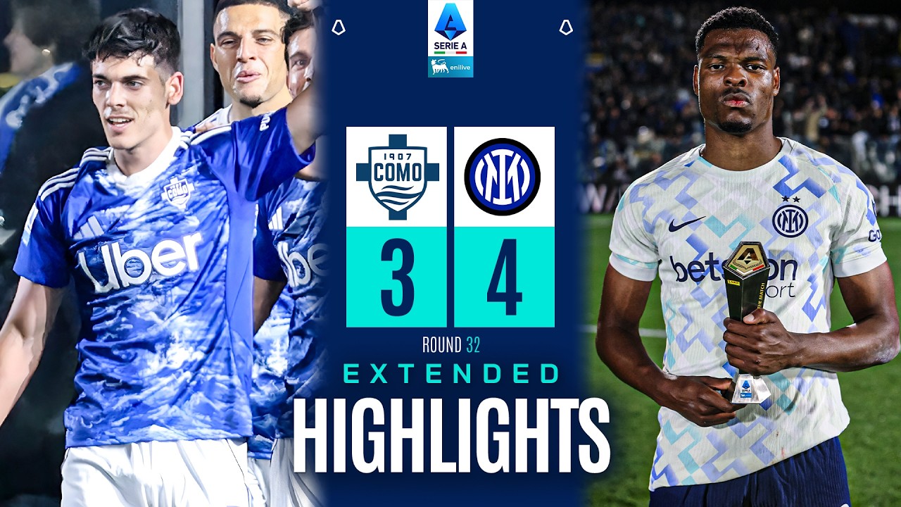 Como-Inter 3-4 Highlights | Serie A 2025/26 ⚽
