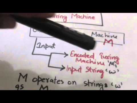 58. UNIVERSAL TURING MACHINE