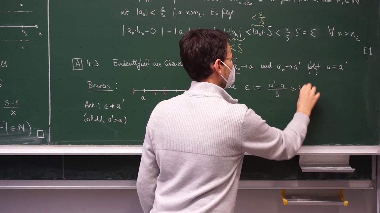 MathePlus Video 4.10: Eindeutigkeit des Grenzwerts – Konvergente Folgen verständlich erklärt 📈