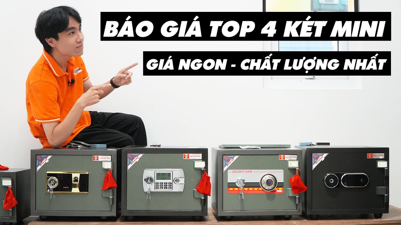 Báo giá TOP 4 két sắt mini Việt Tiệp chống cháy chất lượng nhất