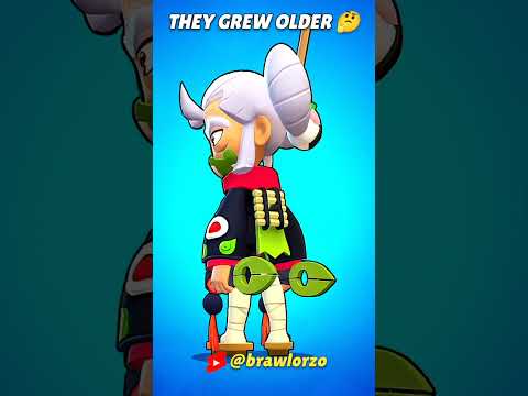 What If brawlers get older in Brawl Stars 🤔 | #brawltalk  #brawlstars