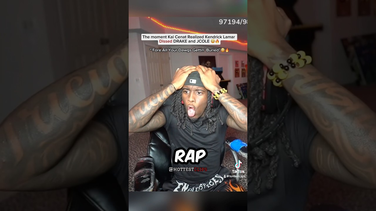Kai Cenat Reacts to Kendrick Lamar Diss on Drake & J. Cole 🔥