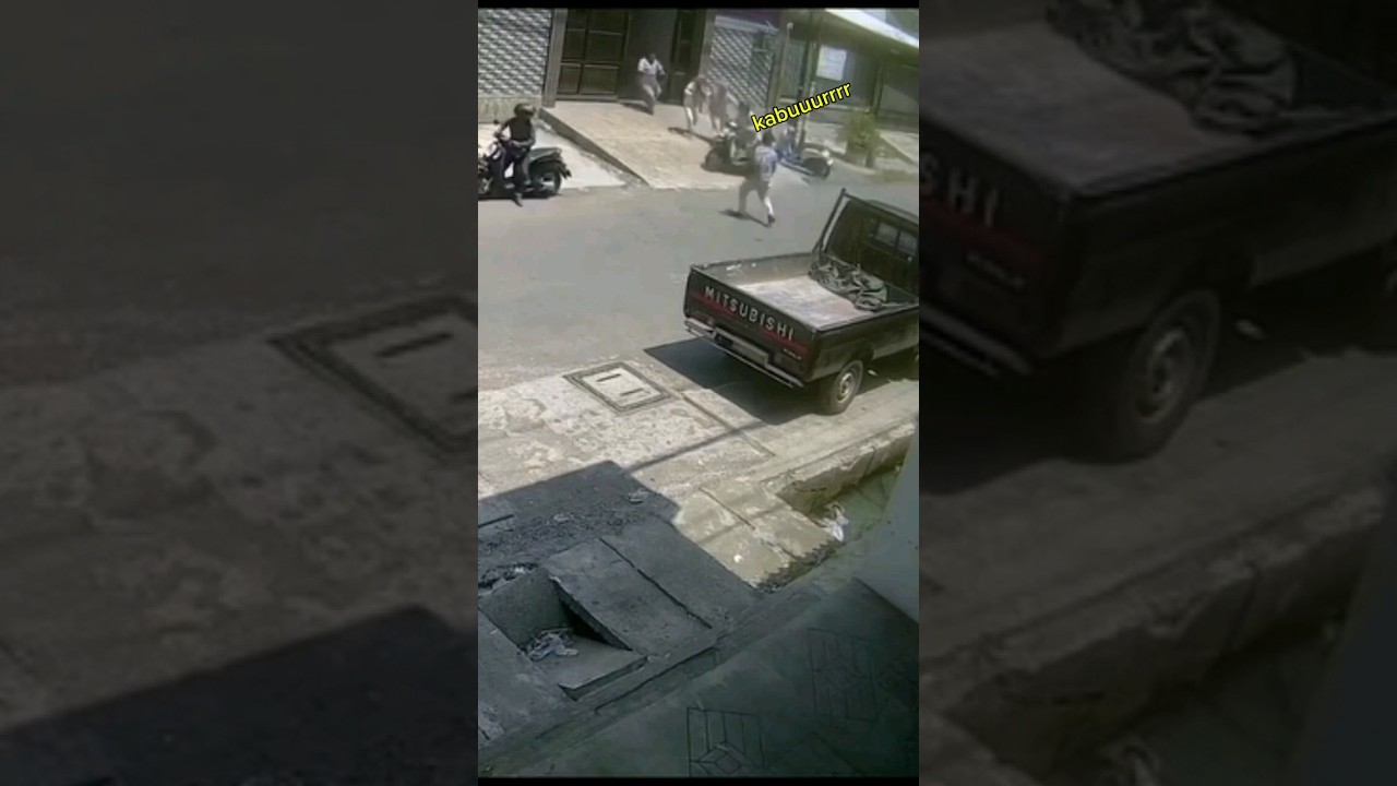 Maling Kena Batunya 😆 #maling #apes