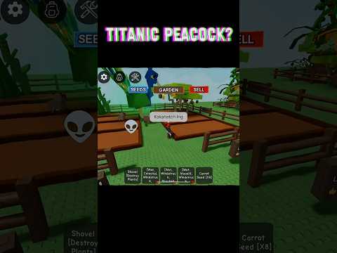 My first Titanic Pet in Grow a Garden #growagarden #roblox #subtozxegzyt #youtubeshorts #shorts