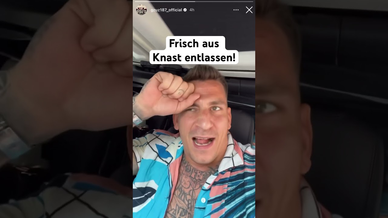 Gzuz ist wieder frei & wird zum dritten Mal Papa🎉