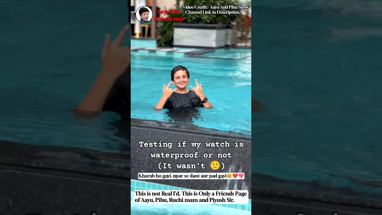 Hilarious Watch Testing & Fun Pranks | Aayu & Pihu Show 😂