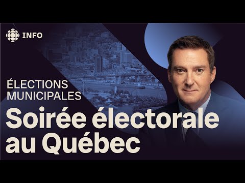 Revoyez la soirée électorale des élections municipales au Québec 2025