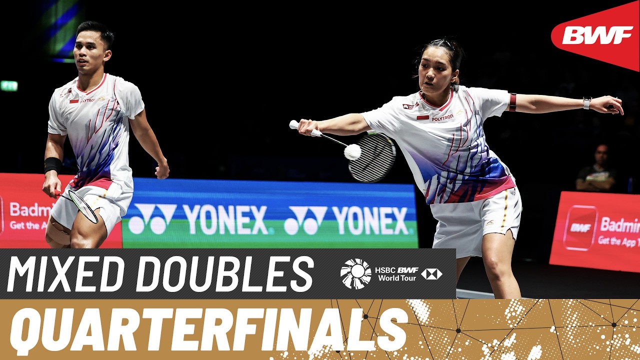 YONEX All England 2026: INA vs CHN Mixed Doubles QF 🏸