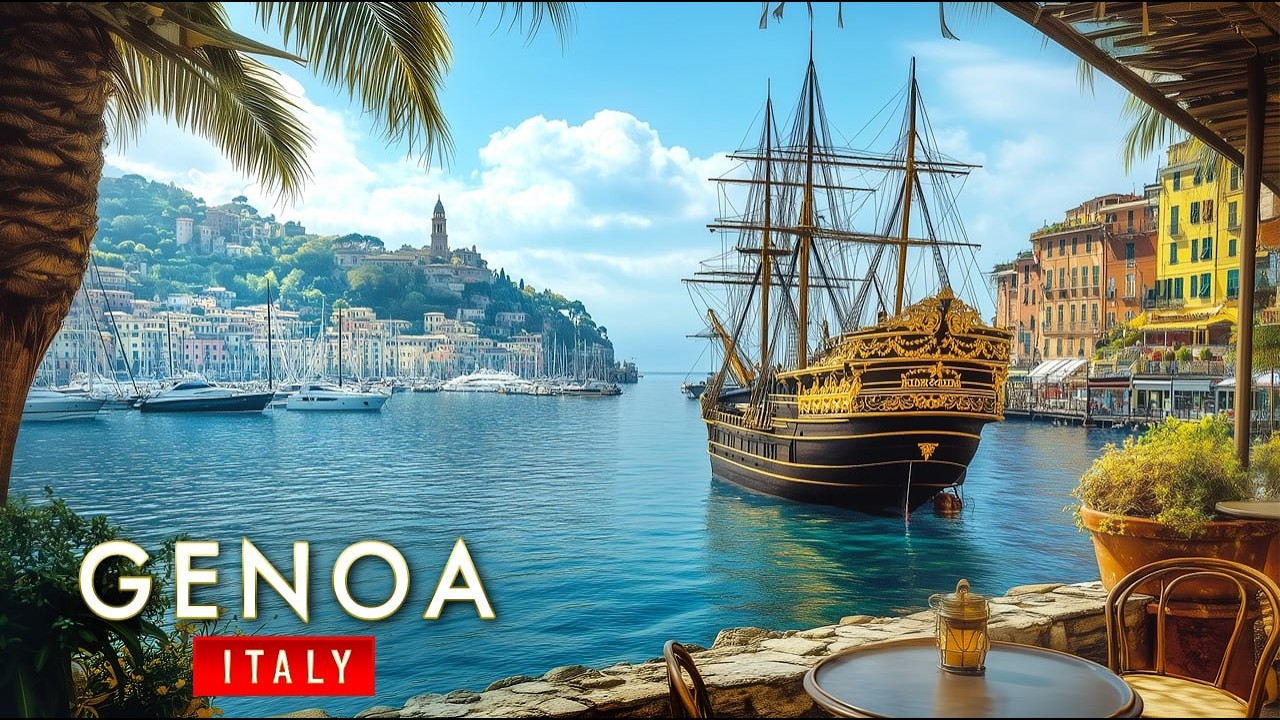 Genoa 4K Walking Tour | Italy’s Historic Seaside City 🇮🇹