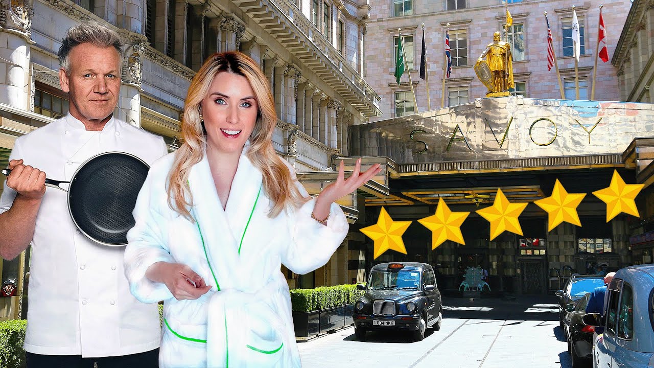 Stay at the Iconic Savoy Hotel 🏨