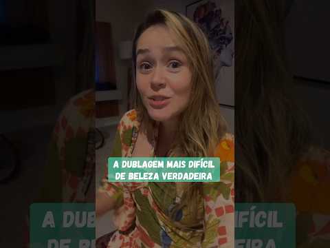 Cantei em coreano em Beleza Verdadeira 😅 #dubladora #belezaverdadeira