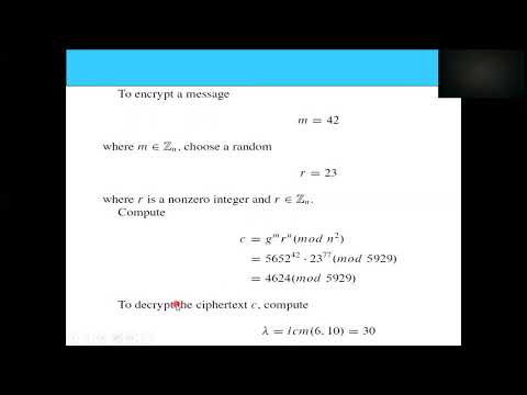 Paillier Encryption Scheme | Homomorphic Encryption Algorithm | E-Votin