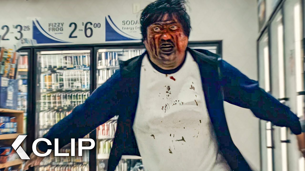 Benedict Wong in Intense Gas Station Chase 🚓 (2025)