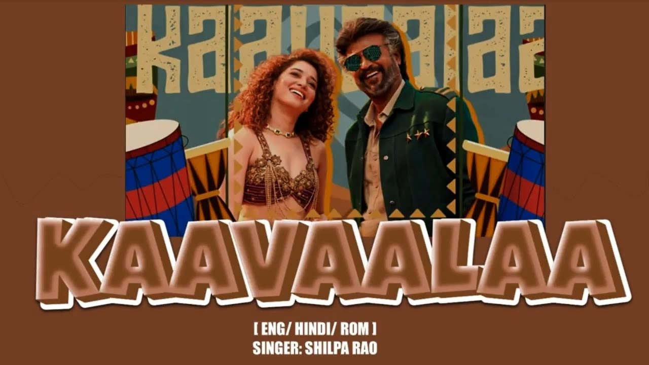 Kaavaalaa (Jailer) Lyrics Video (Color Coded Lyrical Video in Hindi/Eng/Rom)