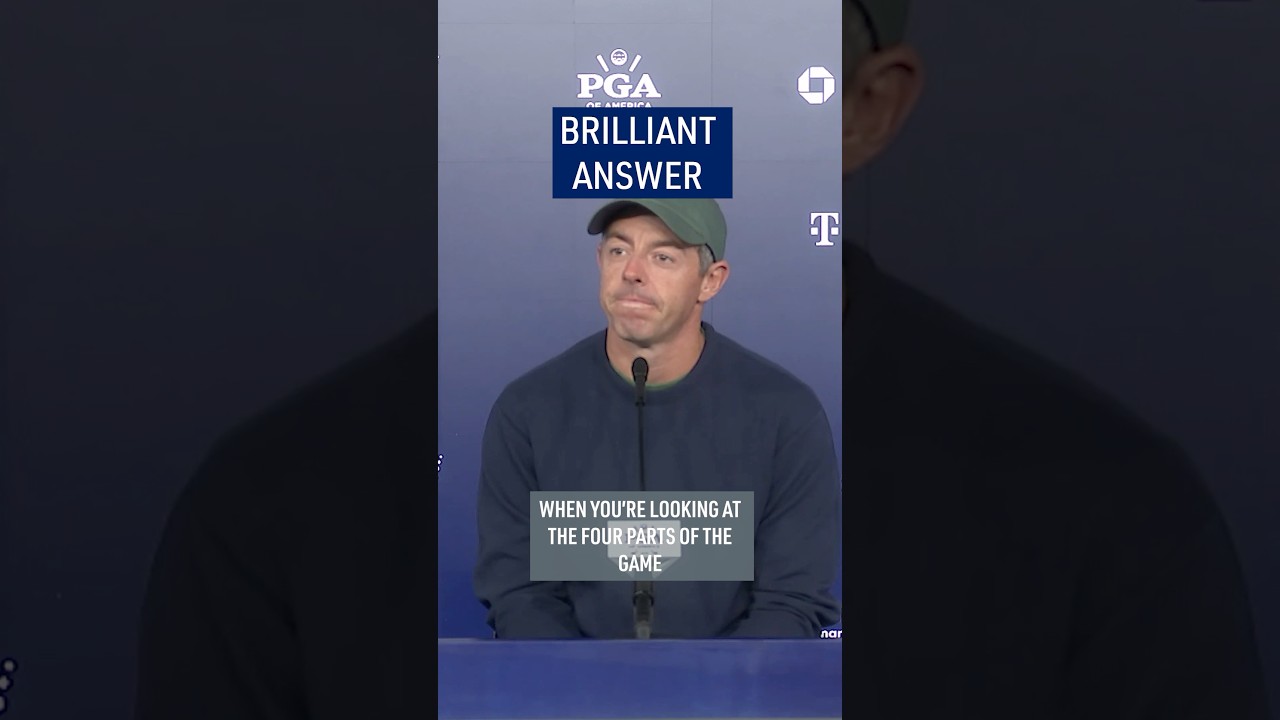 Rory McIlroy's Perfect Response! 😎