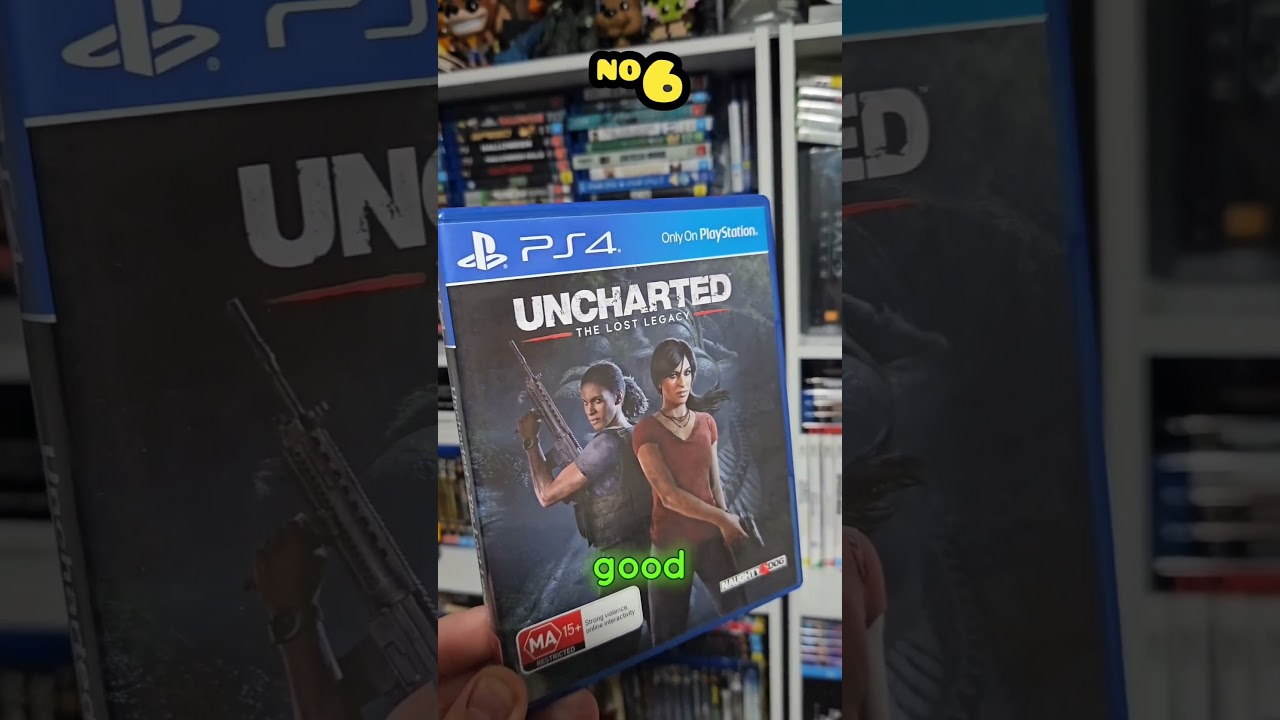 Uncharted Game Rankings 🏆