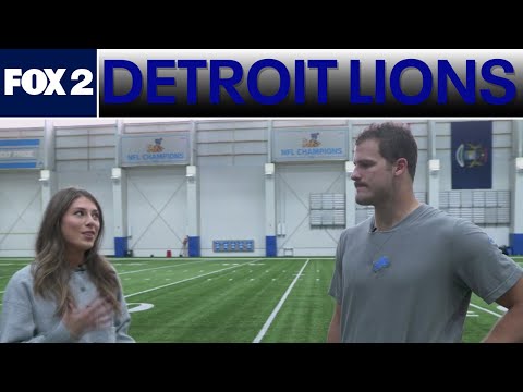 Sam LaPorta on picking up blocks in the backfield, relationship with Jared Goff