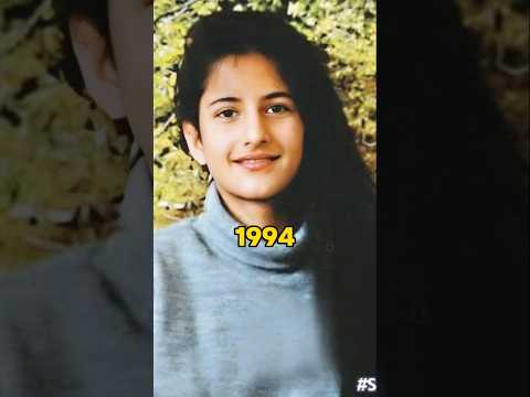 Katrina Kaif transformation ❤️ | through the year's #shorts #katrinakaif #bolleywoodsong