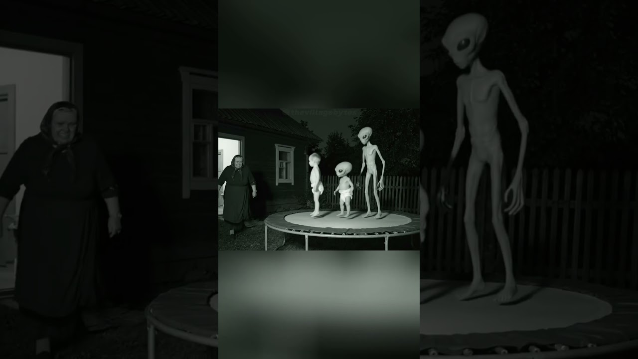 Unbelievable Sleepover: Toddler and Alien Friends Bounce Through the Night 🌌