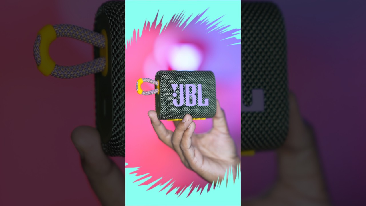 JBL Go 3: Compact & Powerful Bluetooth Speaker 🔊