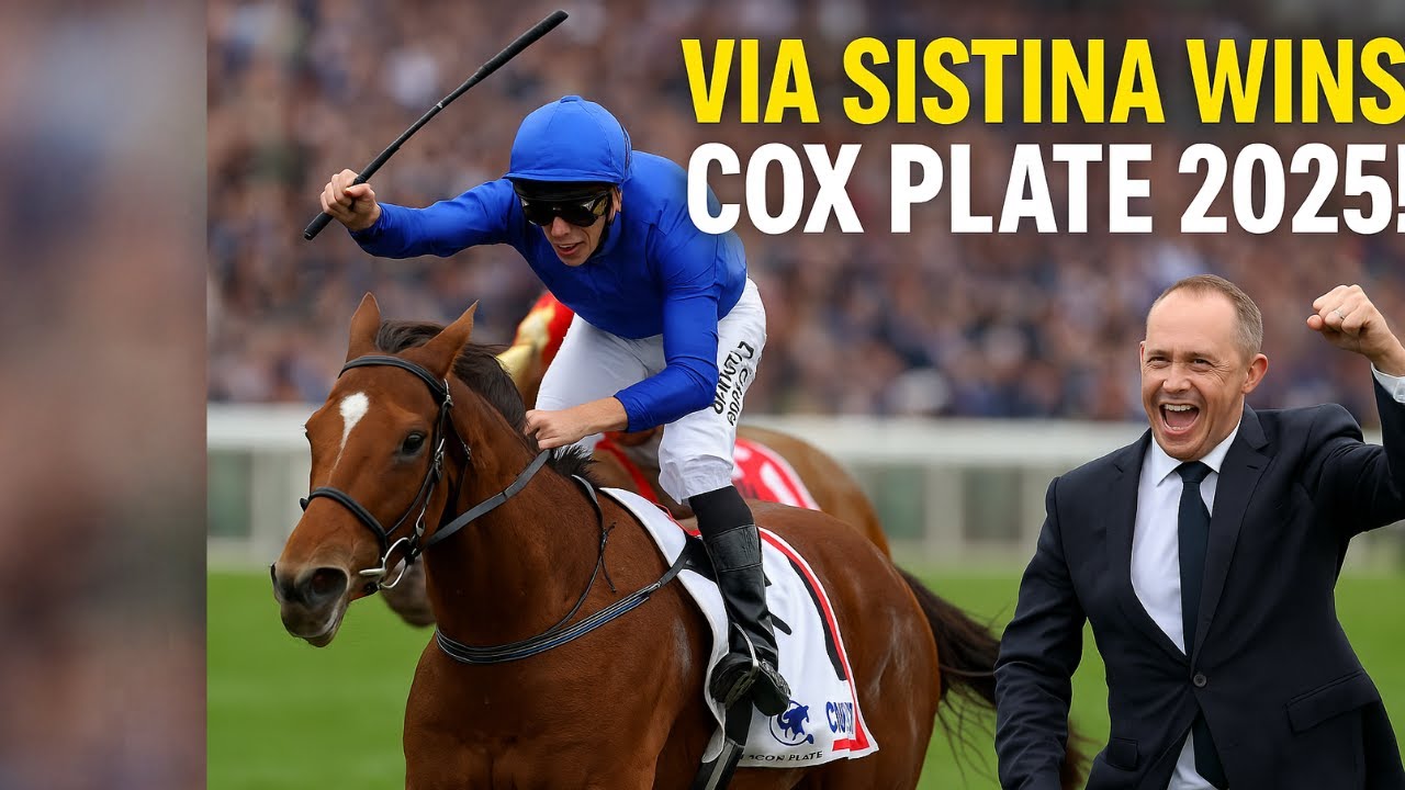 Cox Plate 2025 WINNER  Results: Via Sistina Wins Back-to-Back Titles, Beats Buckaroo in Historic $5M