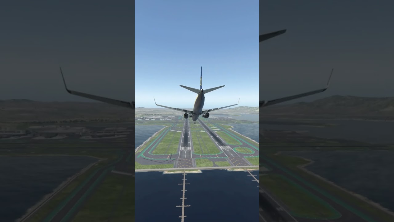 [Butter] Ryanair Landing San Fransisco International (KSFO) [X-Plane 11] #xplane #flightsim #b737