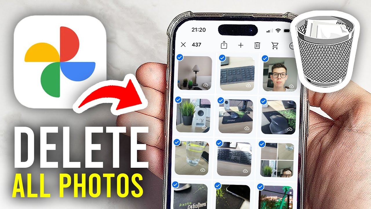 Delete All Google Photos at Once 📸